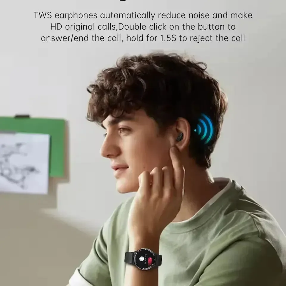 DuoSync TWS Earbuds 2 in 1 Smartwatch - Image 4