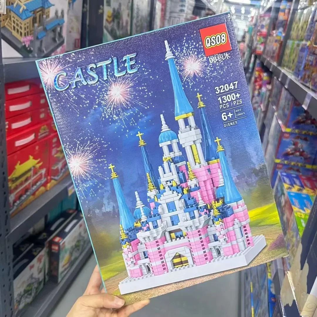 DZNY Dream Castle Building Blocks (1300+ Pcs) - Image 2