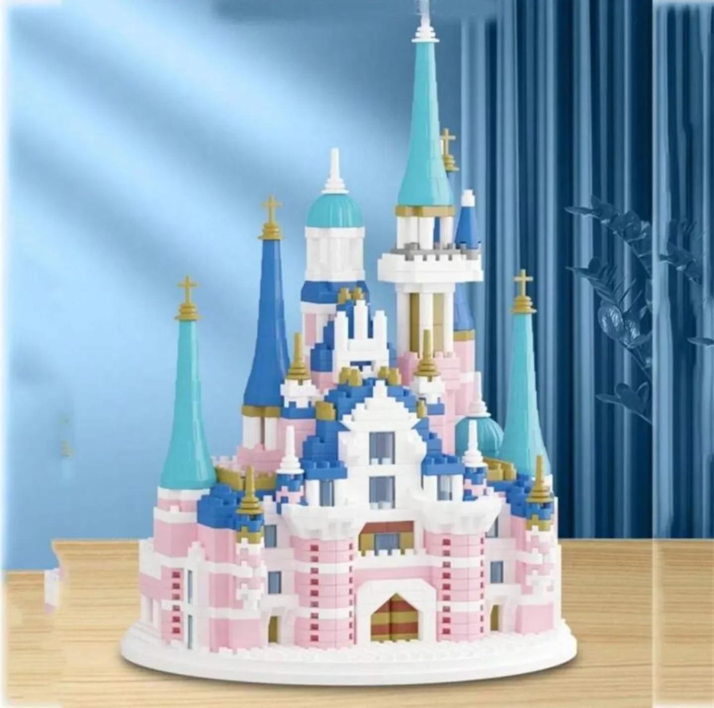 DZNY Dream Castle Building Blocks (1300+ Pcs) - Image 4
