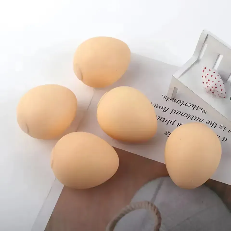 Egg-cellent Relief Squishy Egg Toy - Image 3