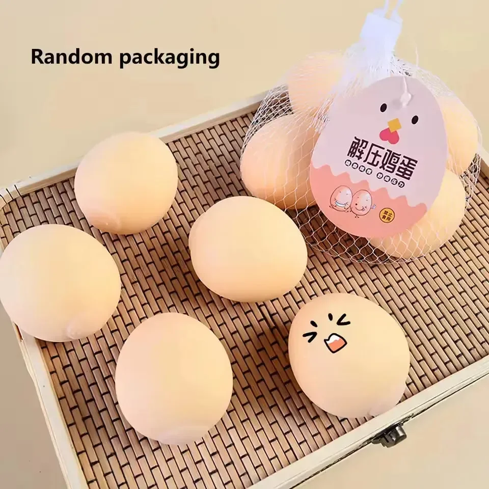 Egg-cellent Relief Squishy Egg Toy - Image 4