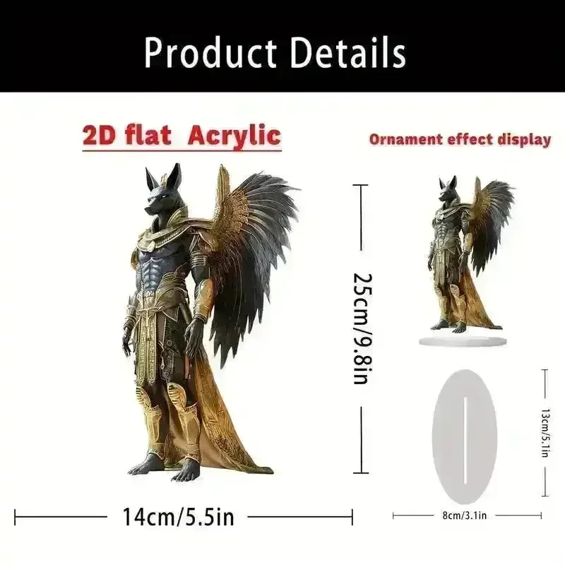 Egyptian God Anubis Figurine (25 cm) - Image 6