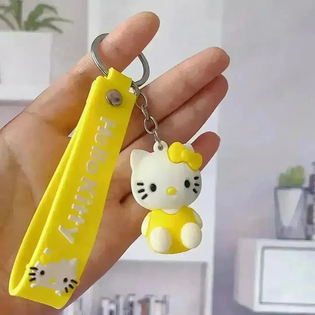 Elegant Hello Kitty 3D Keychain - Image 8