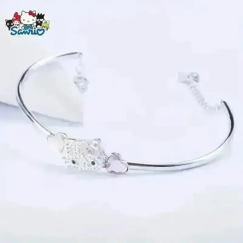 Elegant Hello Kitty Charm Bracelet - Image 4