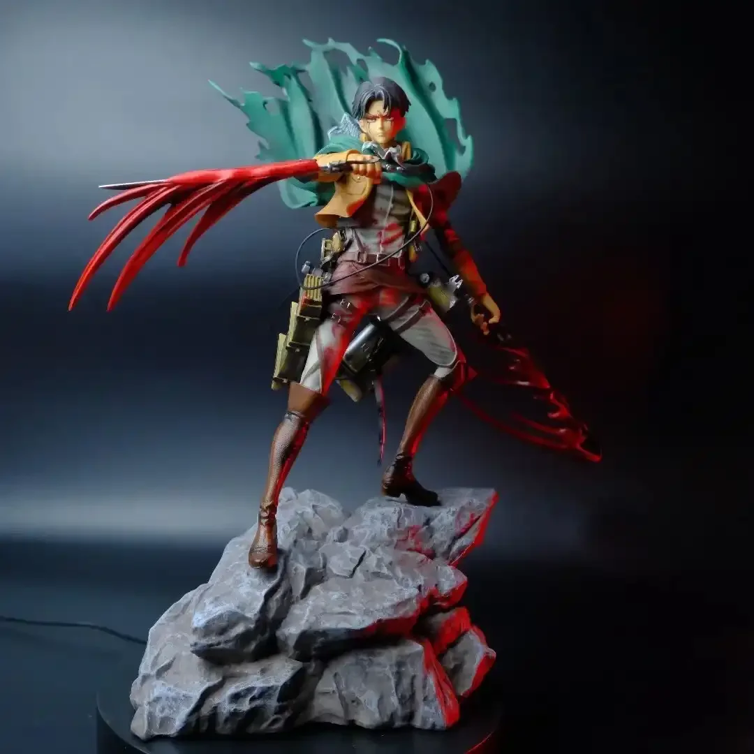 Elite Regiment Levi and Mikasa Figurines (35 cm) - Image 2