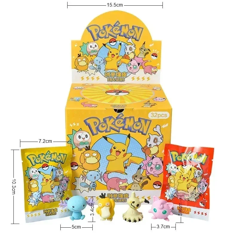 Erase & Play Pocket Monsters Blind Box Erasers - Image 5