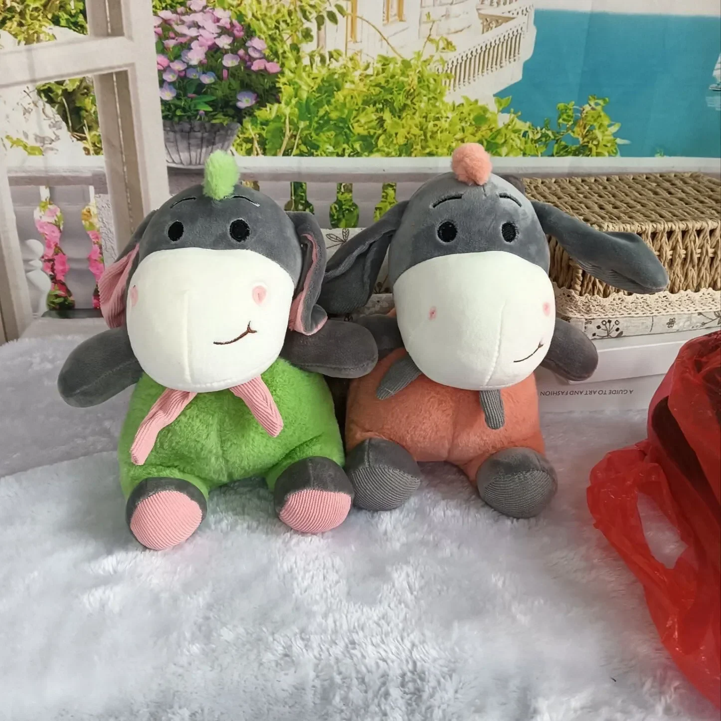 Farmyard Fun Donkey Plush (25 cm) - Image 5