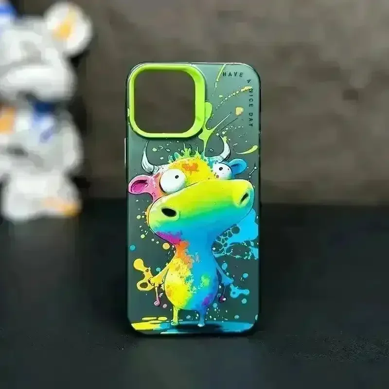 Fashion Graffiti Animal Print Case (For iPhones) - Image 10