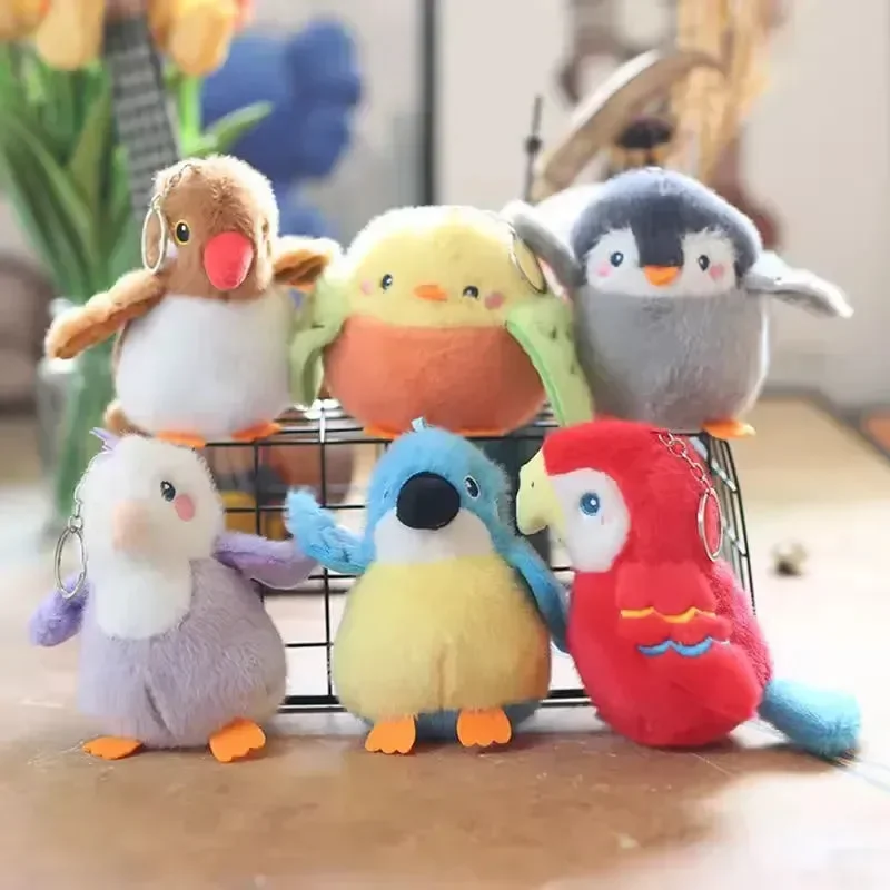 Feathered Friends Bird Plush Keychain - Image 2