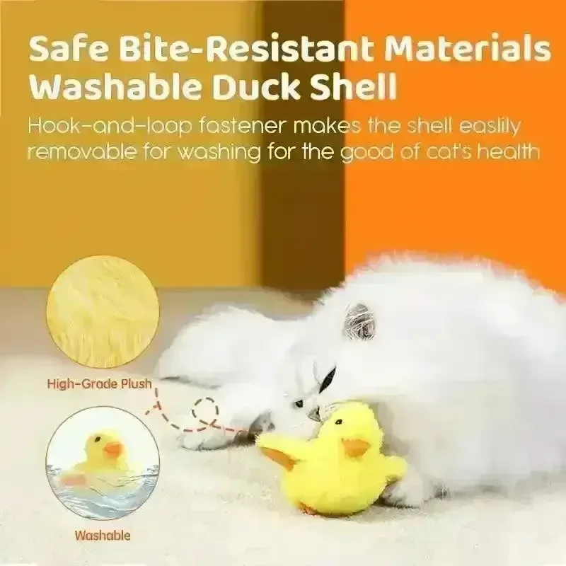 Flappy Duck Interactive Electric Cat Toy - Image 3