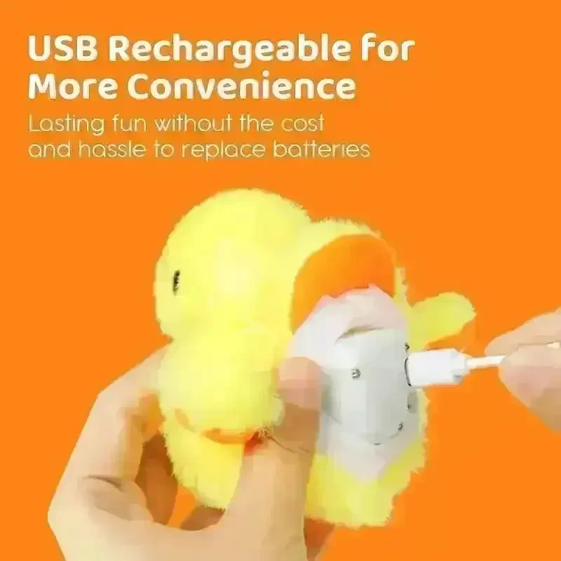 Flappy Duck Interactive Electric Cat Toy - Image 4