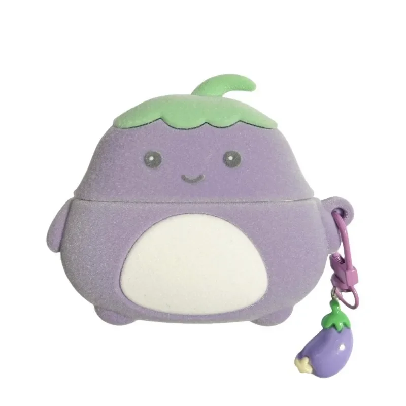 Flocked Eggplant Case (For AirPods) - Image 5