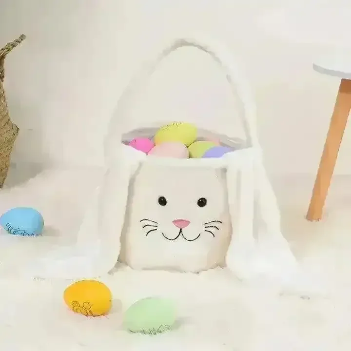 Floppy Ear Easter Bunny Basket - Image 4