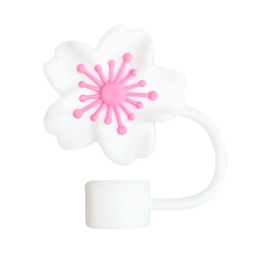 Floral Bloom Silicone Straw Topper - Image 8