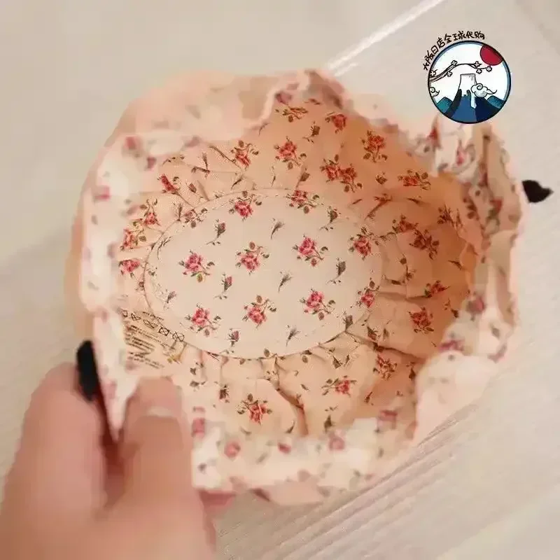 Floral Luxury Drawstring Makeup Pouch - Image 5