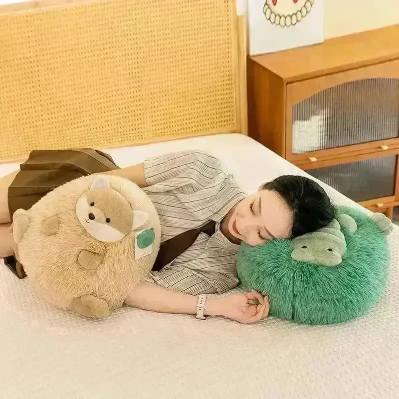 Fluffy Duang Duang Plush Pillow - Image 4