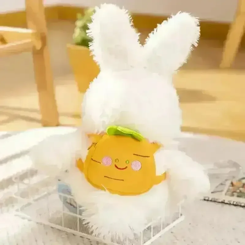 Fluffy Rabbit Carrot Backpack Plush Toy - Image 10