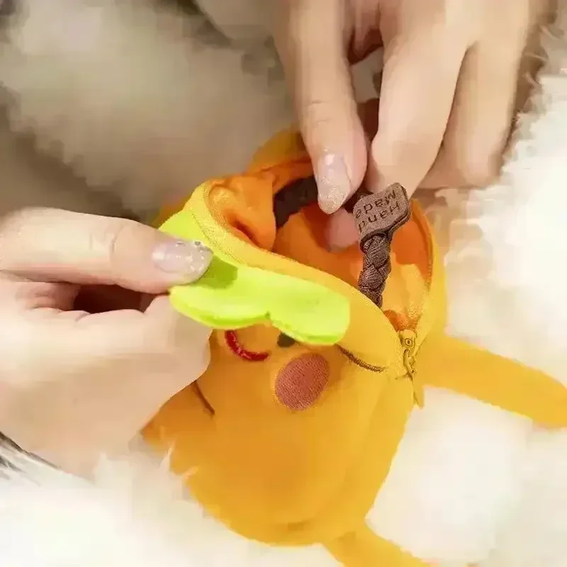 Fluffy Rabbit Carrot Backpack Plush Toy - Image 12