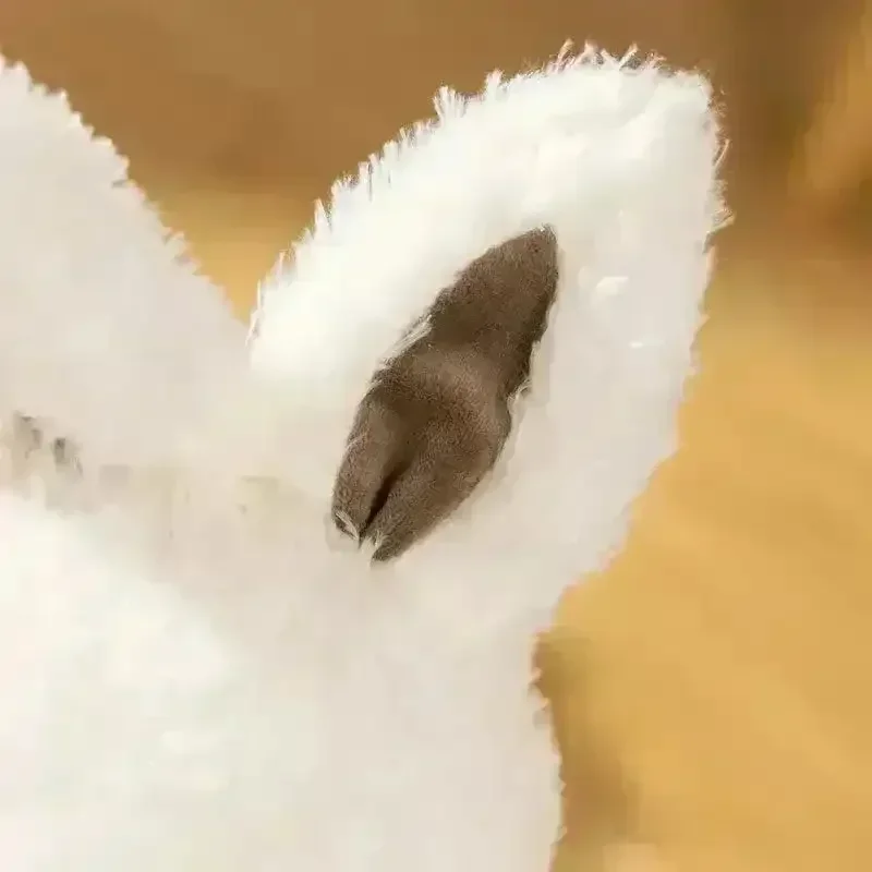 Fluffy Rabbit Carrot Backpack Plush Toy - Image 13