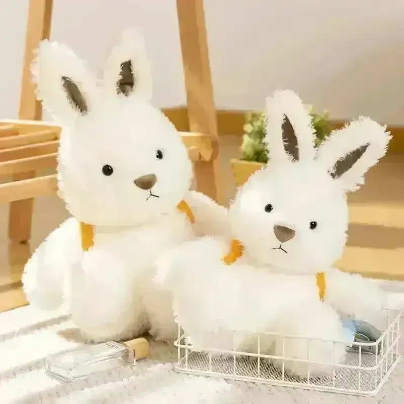 Fluffy Rabbit Carrot Backpack Plush Toy - Image 4