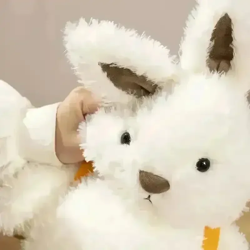 Fluffy Rabbit Carrot Backpack Plush Toy - Image 6