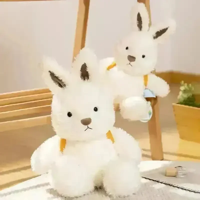 Fluffy Rabbit Carrot Backpack Plush Toy - Image 7