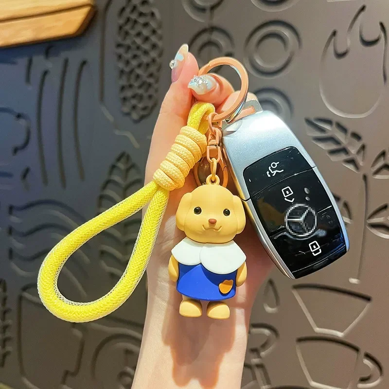 Forest Poodle Charming Loop Keychain - Image 2