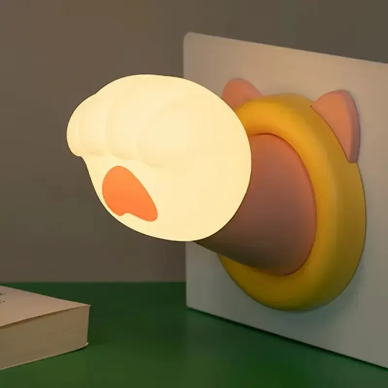 Fortune Cat Stick On Lamp
