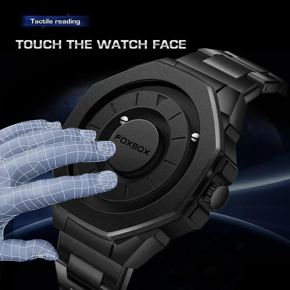 FoxBox Urban Dynamo Magnetic Watch - Image 4