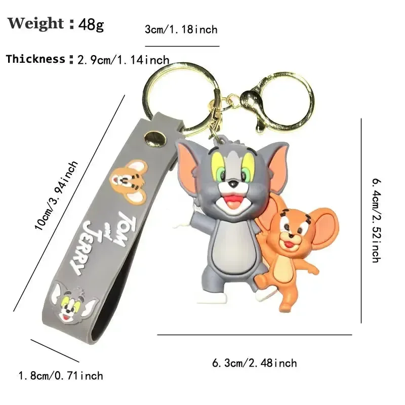 Friendly Foe Tom & Jerry Keychain - Image 12