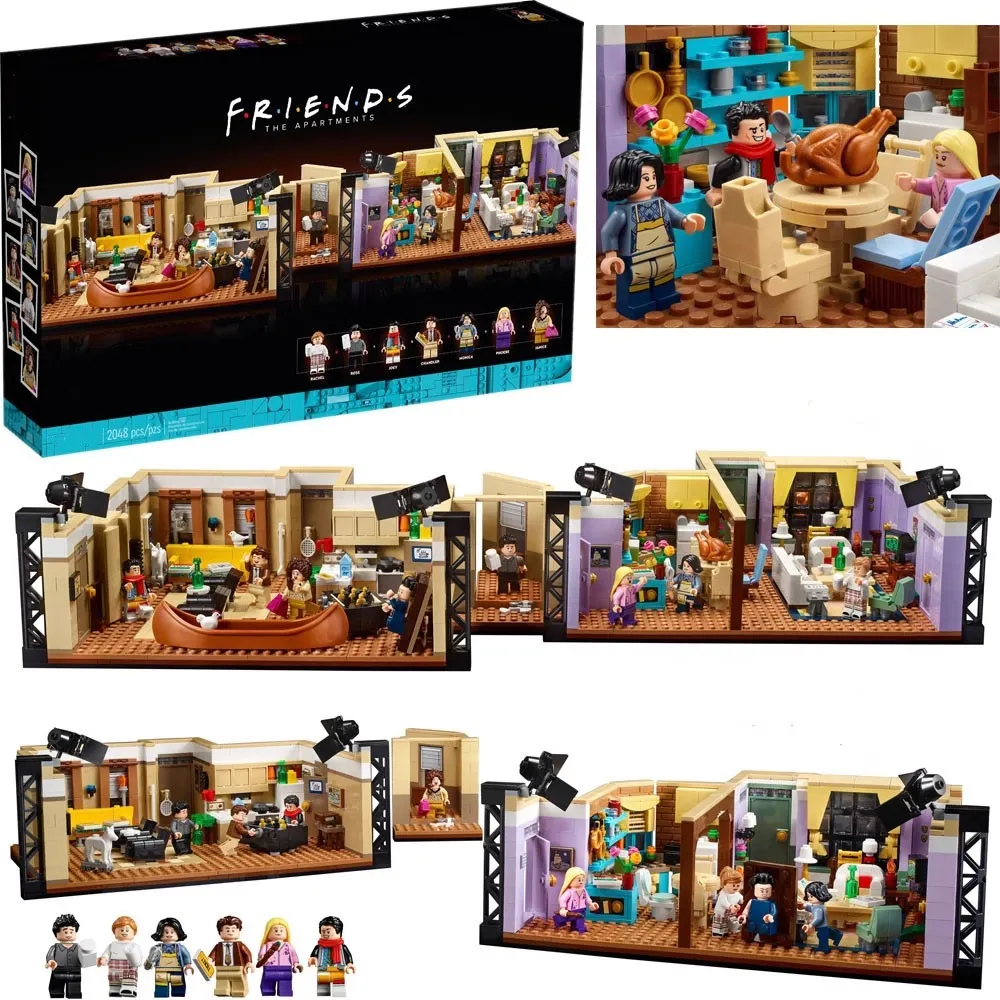 Friends The Apartments Building Blocks (2048 Pcs) - Image 4