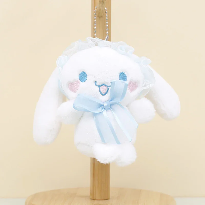 Frilly Friend Cinnamoroll Plush Keychain - Image 7