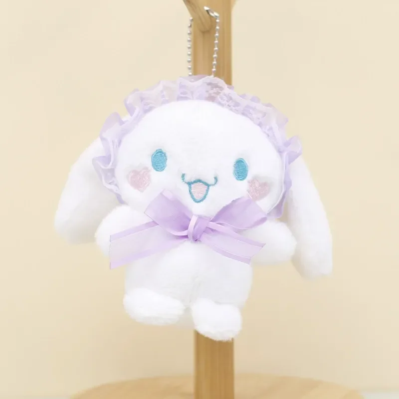 Frilly Friend Cinnamoroll Plush Keychain - Image 9