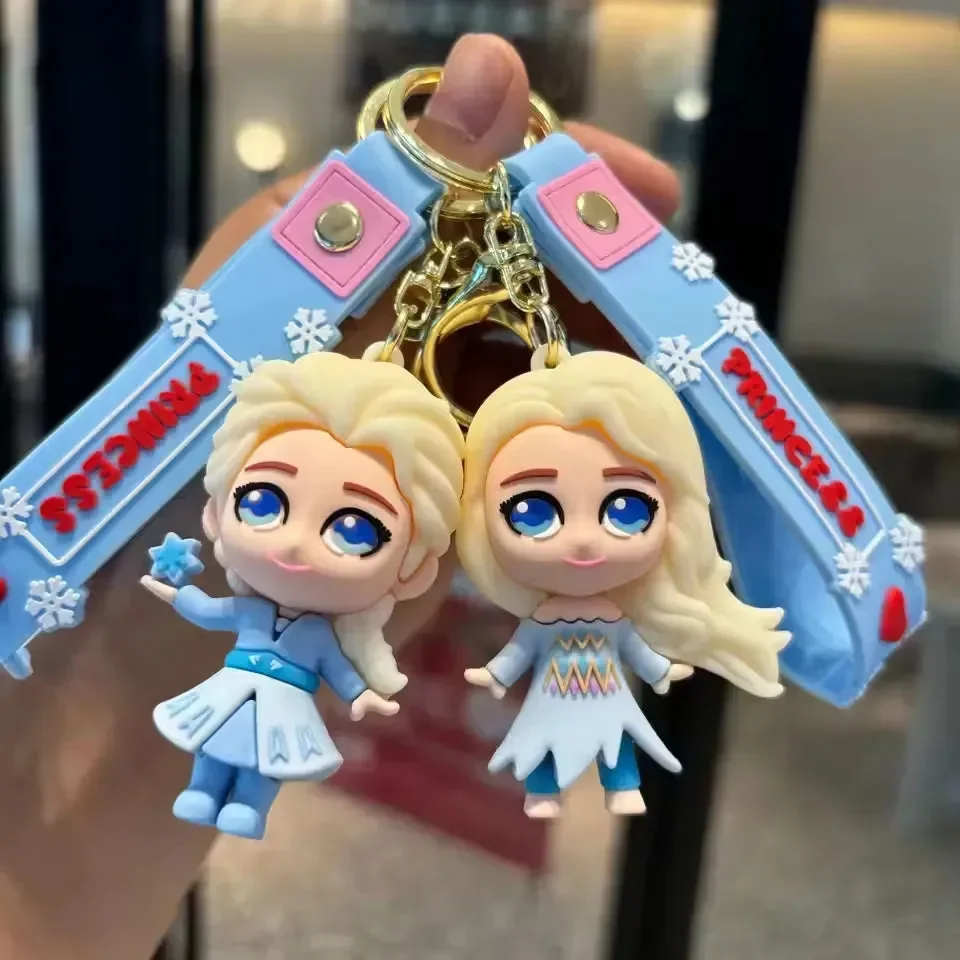 Frozen Princess Crew 3D Keychain