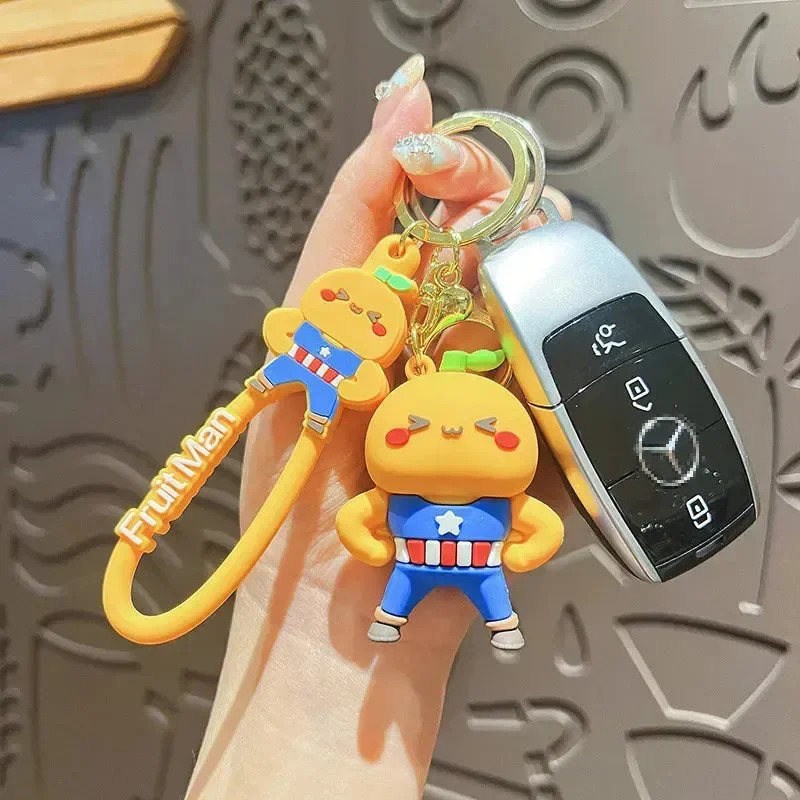Fruit Avengers 3D Silicone Keychain - Image 5