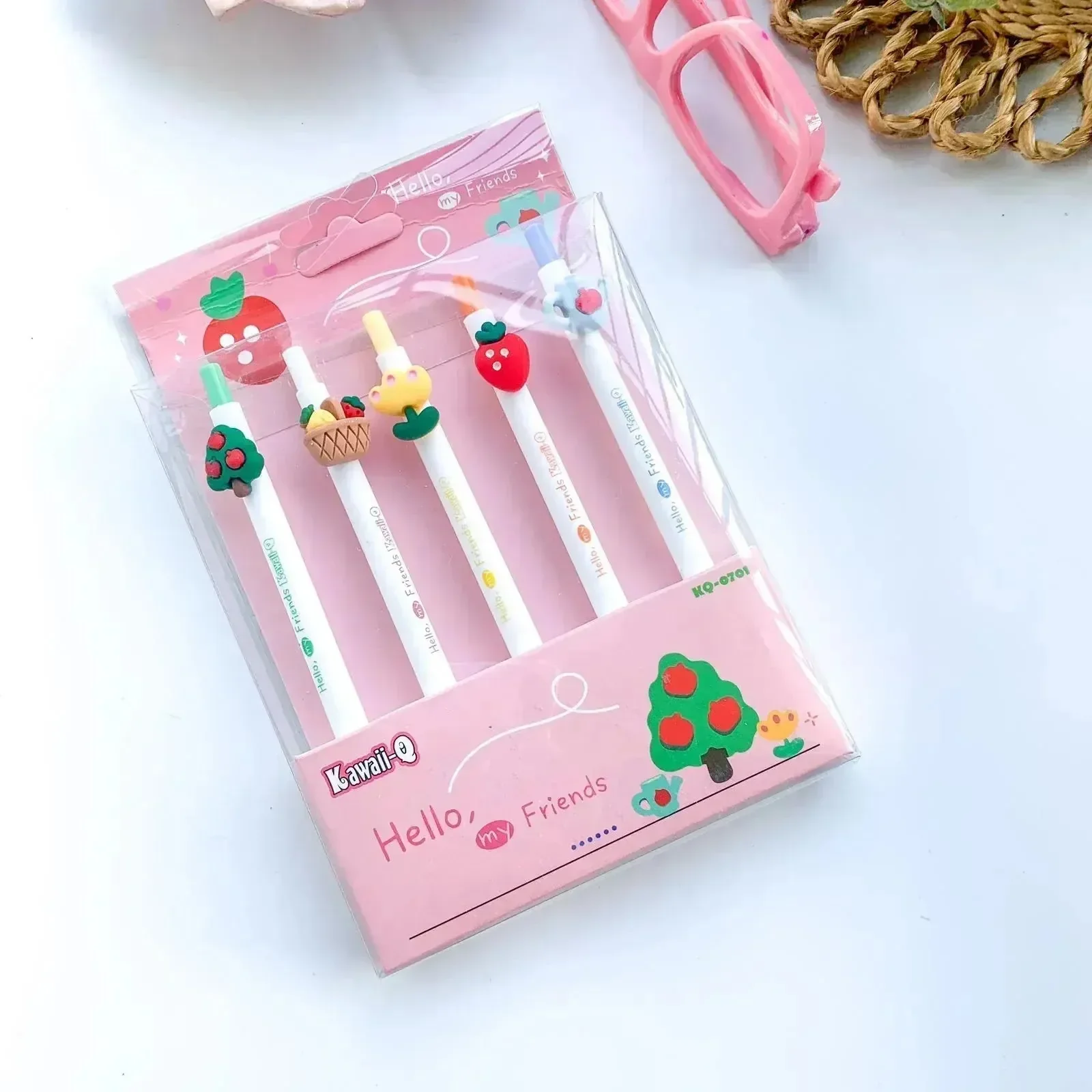 Fruitful Blossom Gel Pen (5 Pcs) - Image 3