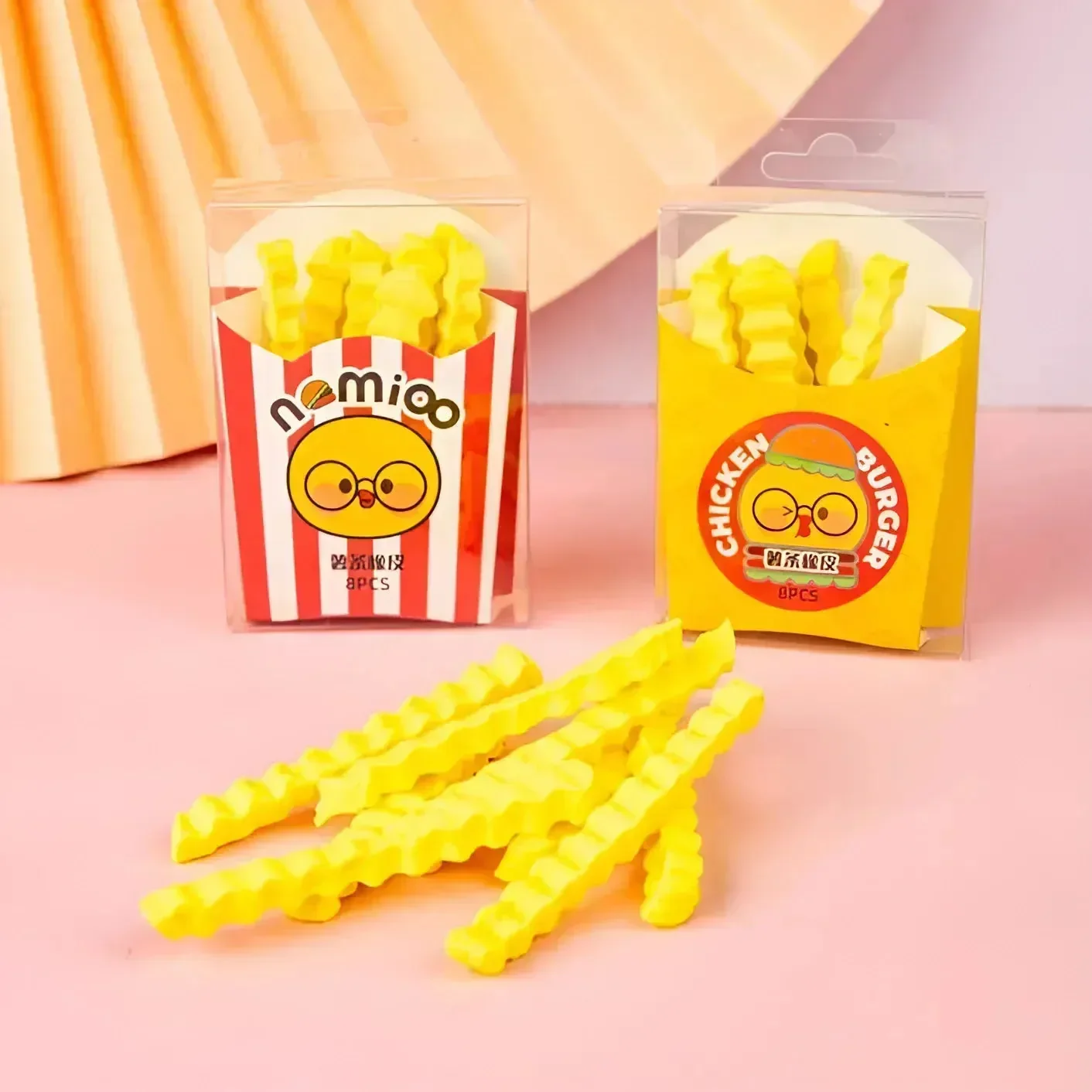 Fry-Day Fun French Fries Eraser - Image 7