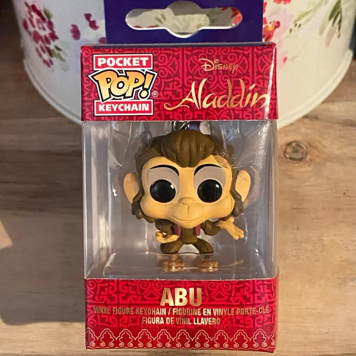 Funko POP Aladdin Abu Keychain - Image 2