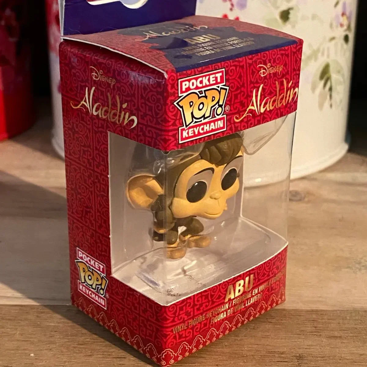 Funko POP Aladdin Abu Keychain - Image 4