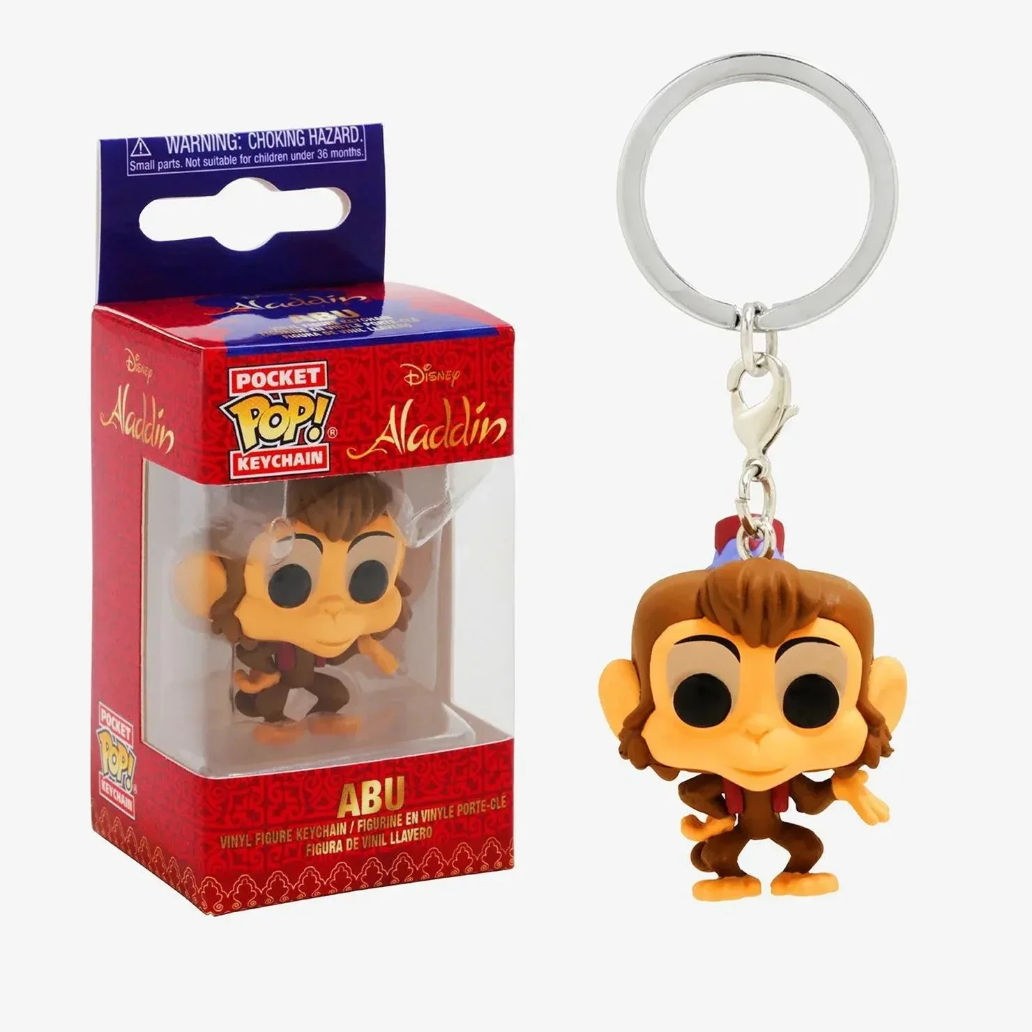 Funko POP Aladdin Abu Keychain - Image 5
