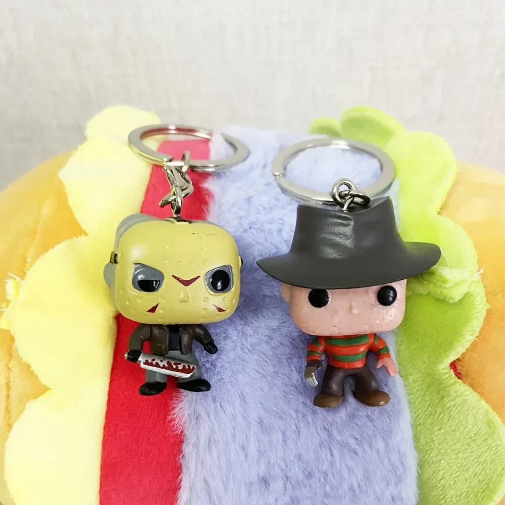 Funko POP Killer Jason & Freddy Keychain - Image 2