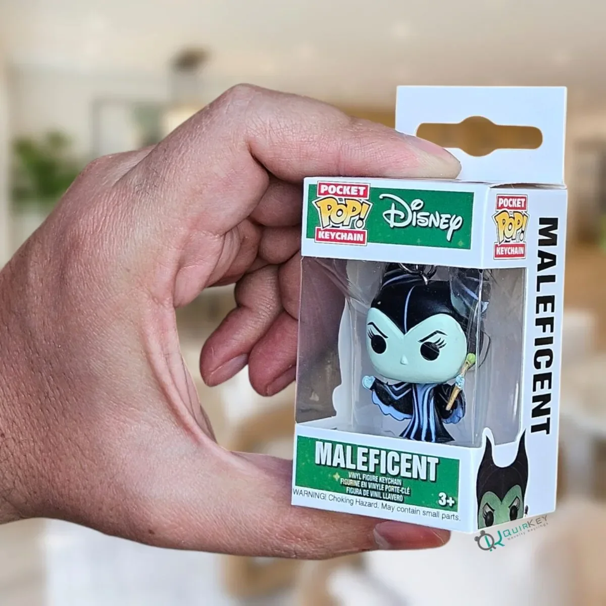 Funko POP Maleficent Keychain - Image 2