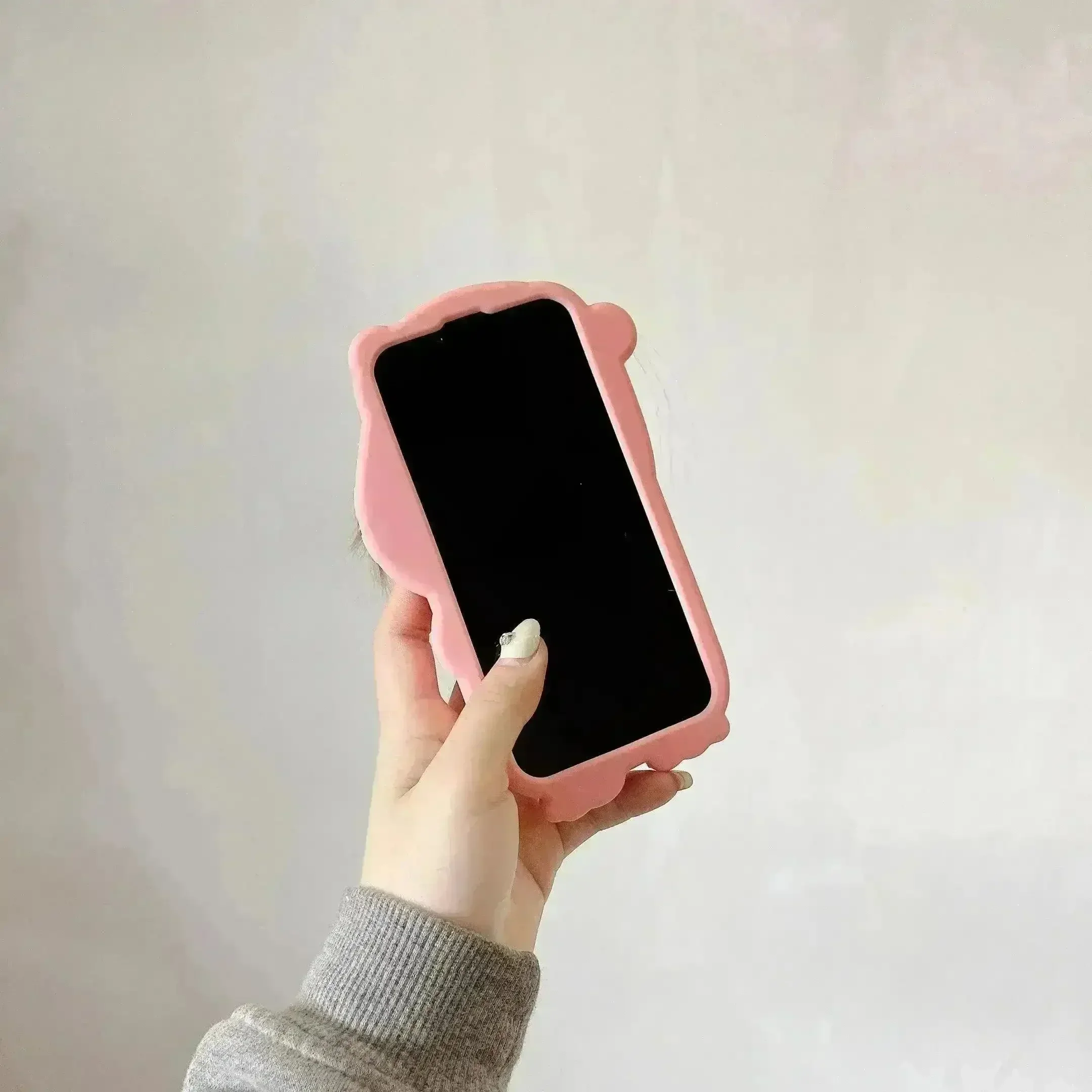 Funny Beaver Bangs Silicone Phone Case (For iPhones) - Image 5