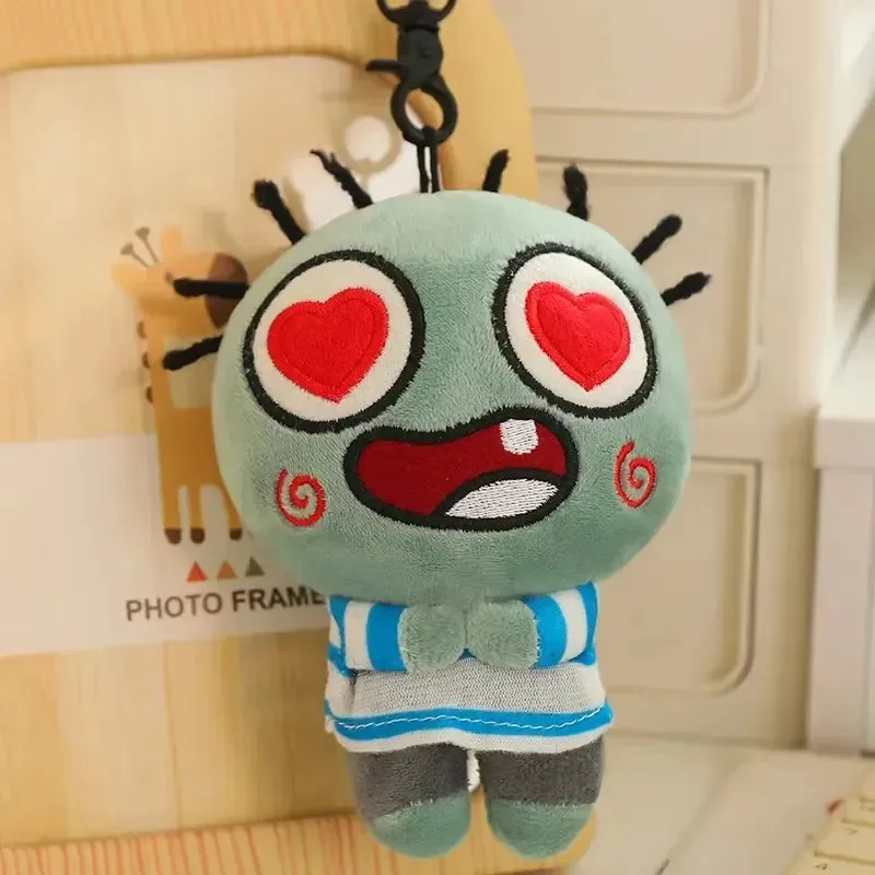 Funny Cartoon Zombie Plush Keychain - Image 8