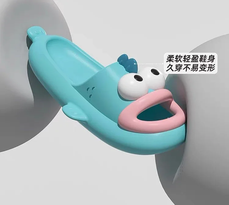Funny Hangyodon Open Mouth Slippers - Image 6