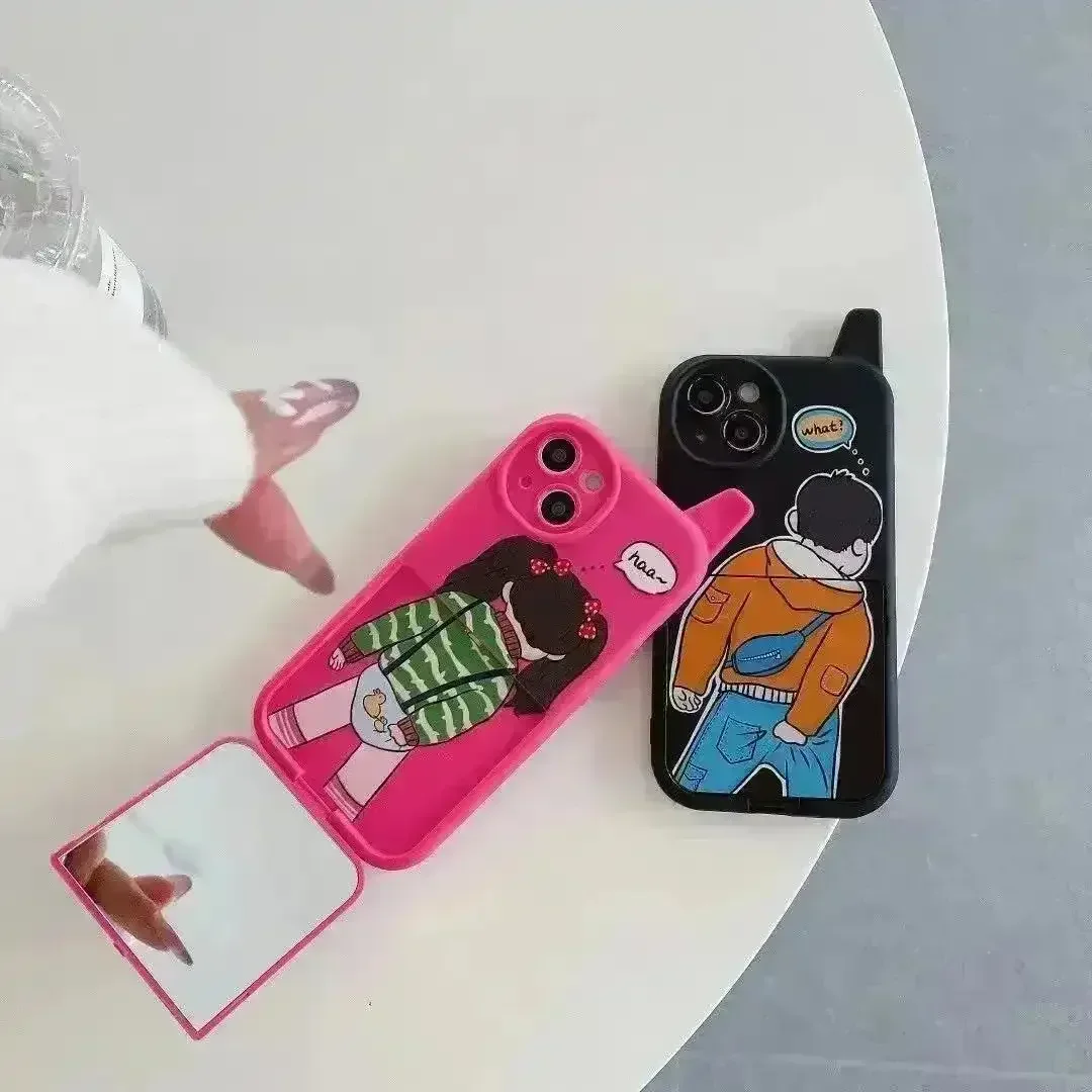 Funny Scratching Couple Phone Case (For iPhones) - Image 4