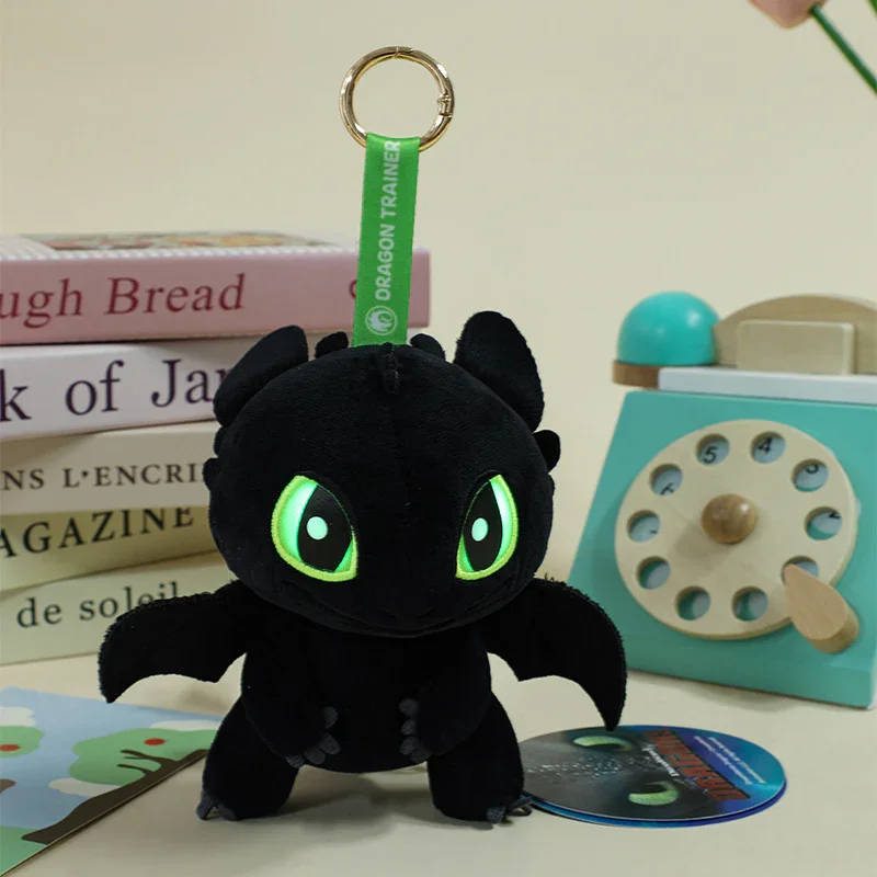 Fury Light & Sound Dragon Plush Keychain - Image 5