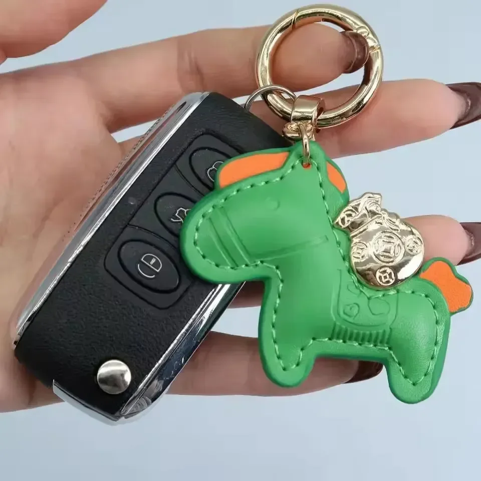 Galloping Charm Horse Keychain - Image 3