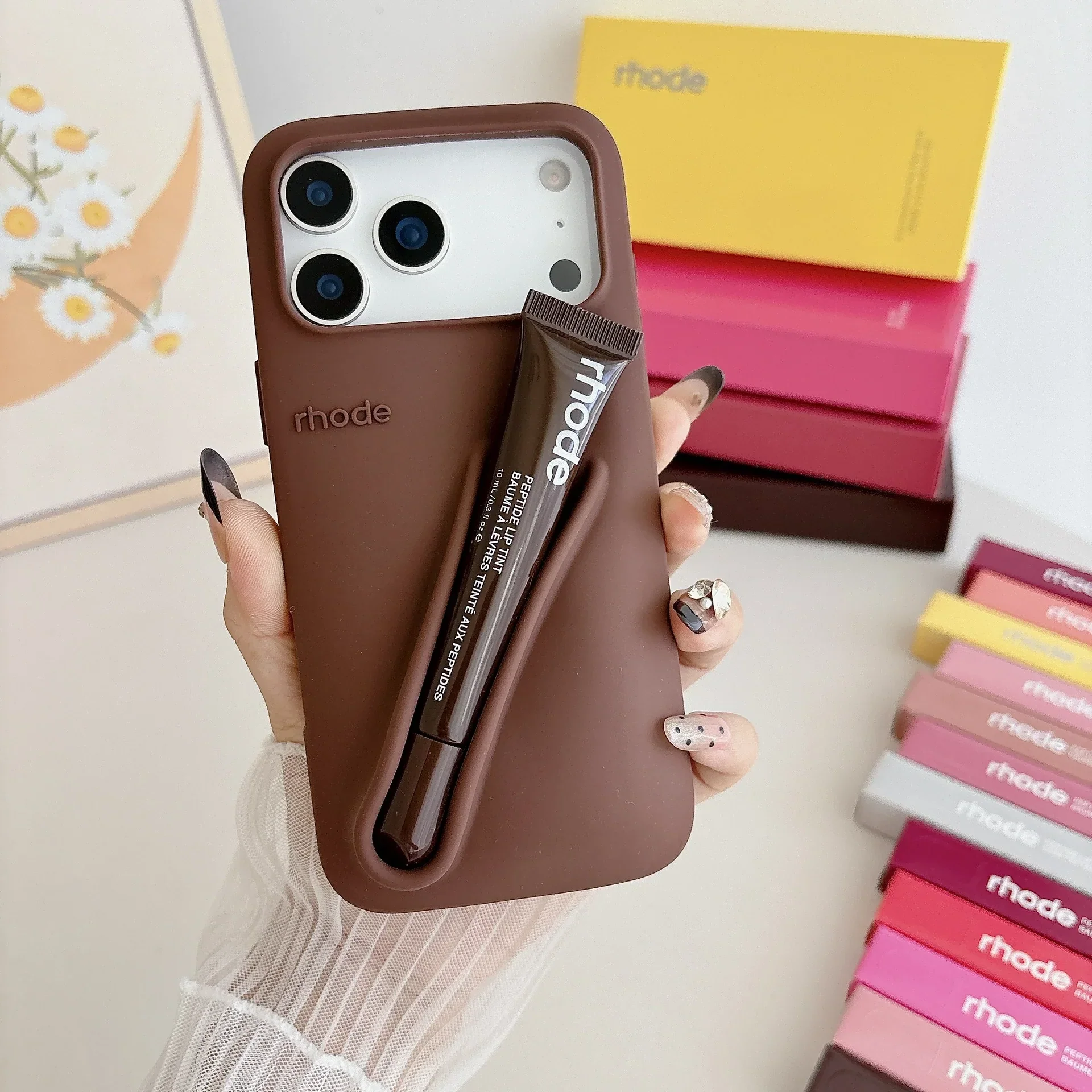 Glam Rhode Lipstick Case with Liptint (For iPhones) - Image 17