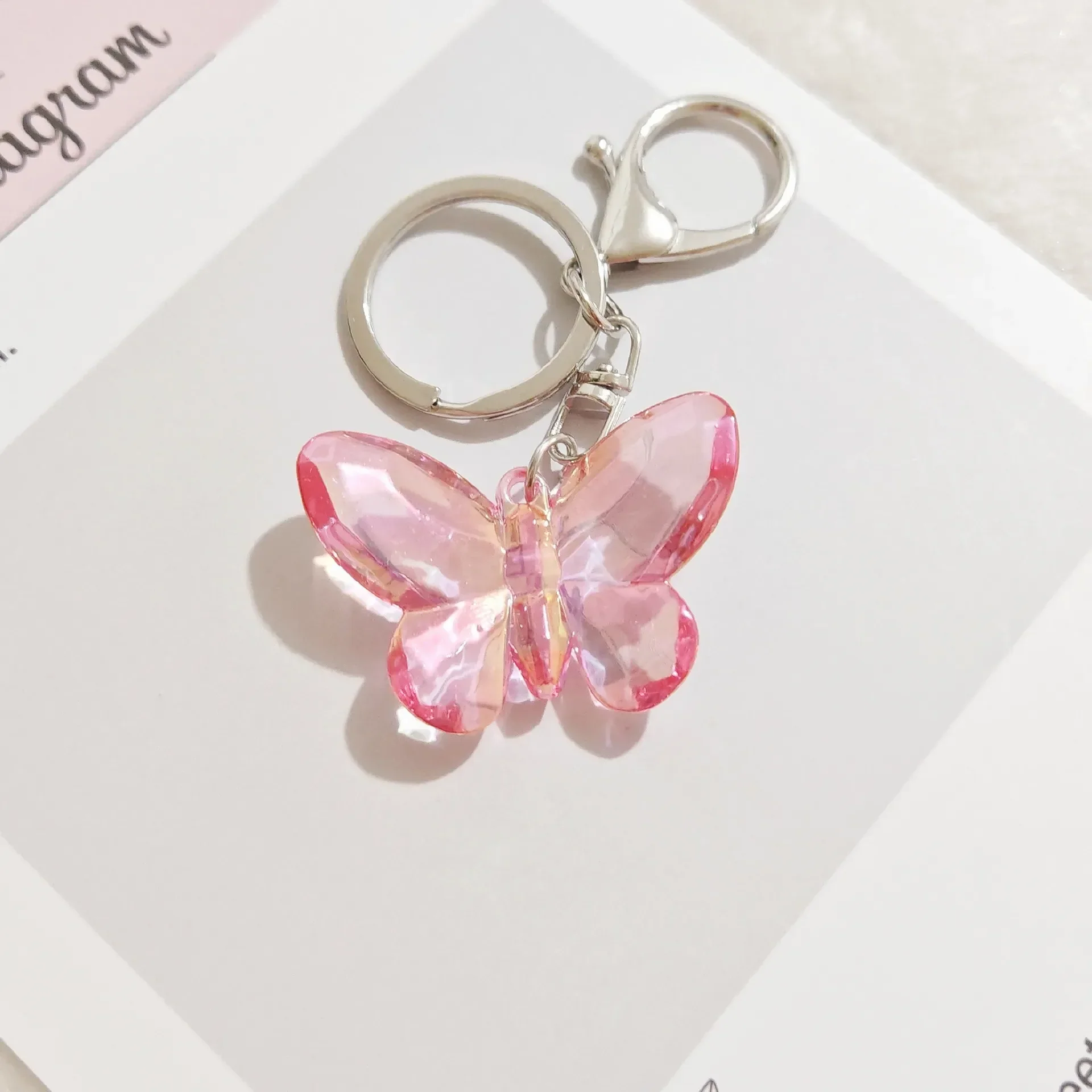 Glimmerwing Butterfly Crystal Keychain - Image 10